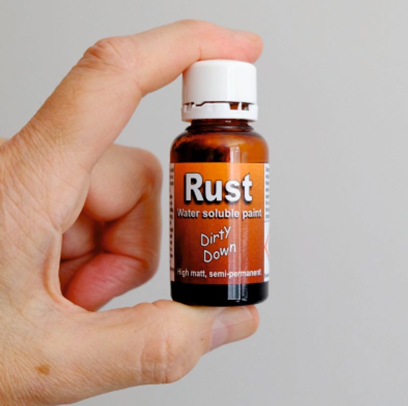 Dirty Down - Water Soluble Paint - Rust 25ml pot